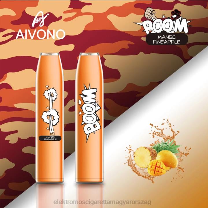 Aivono AIM BOOM 600 mangó ananász 6F06360 - Elektromos Cigaretta Töltő Alkatrészek