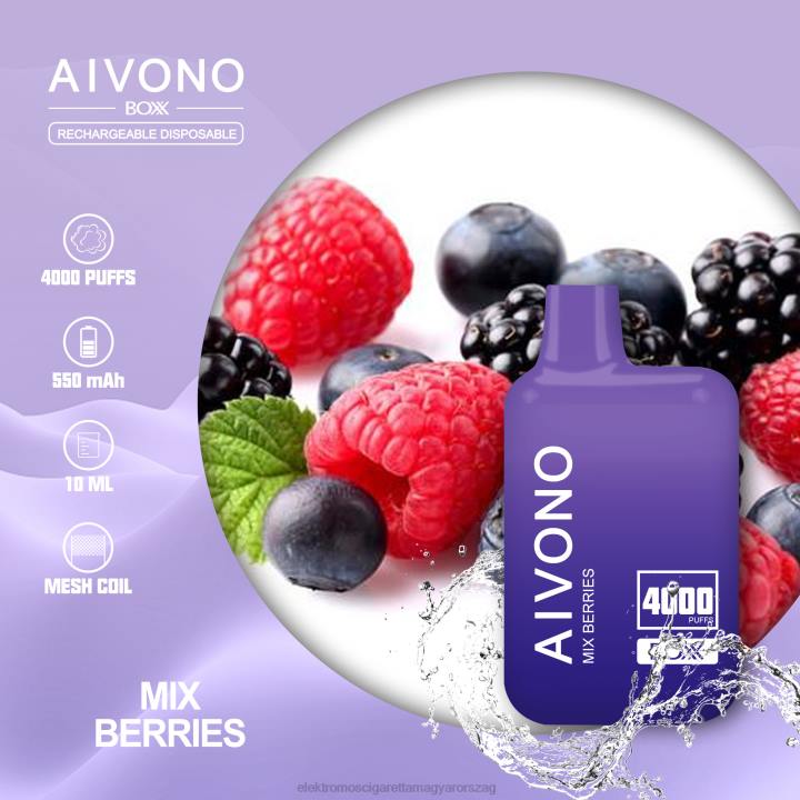 Aivono AIM BOXX 4000 keverjük össze a bogyókat 6F06215 - Elektromos Cigaretta Repülő