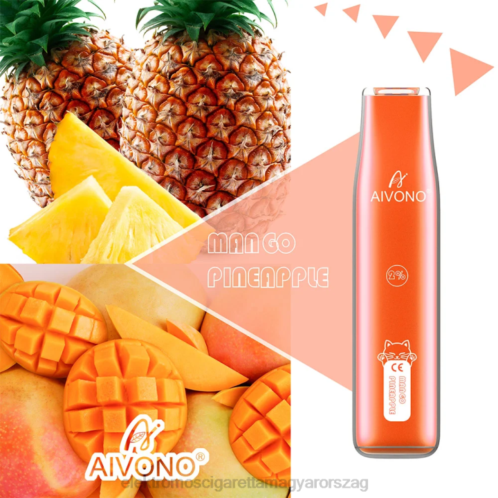 Aivono AIM CAT 400 mangó ananász 6F06340 - Elektromos Cigaretta Töltő Alkatrészek