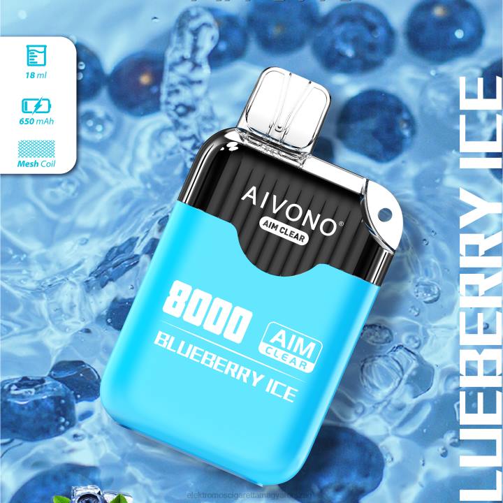 Aivono AIM CLEAR 8000 áfonyás jég 6F06206 - Elektromos Cigaretta Árak