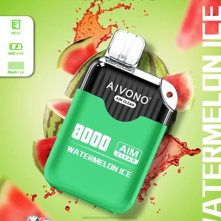Aivono AIM CLEAR 8000 görögdinnye jég 6F06204 - Vape Nagykereskedés