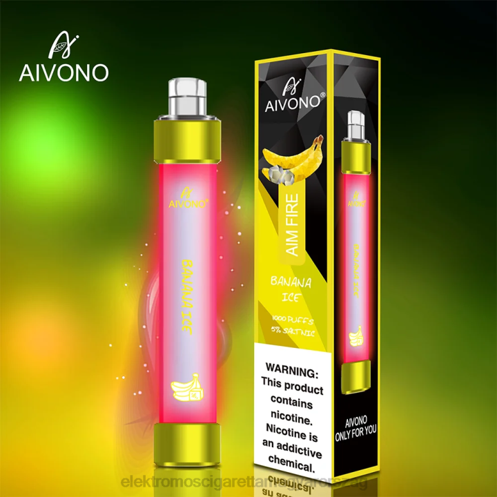 Aivono AIM FIRE 1000 banán jég 6F06324 - Vape Nagykereskedés