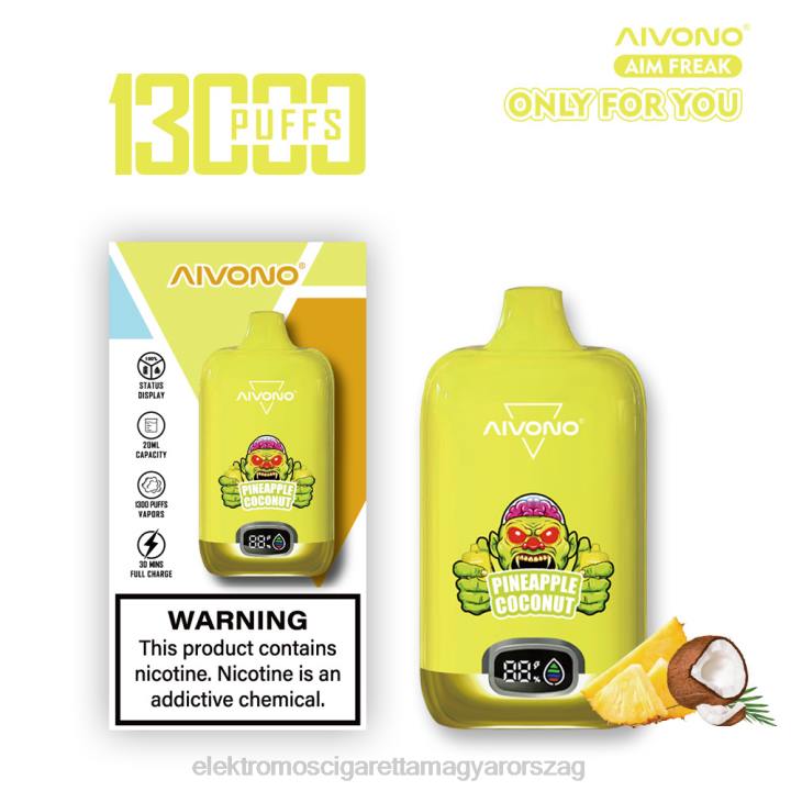 Aivono AIM FREAK 13000 ananász kókusz 6F06248 - Elektromos Cigaretta Bolt