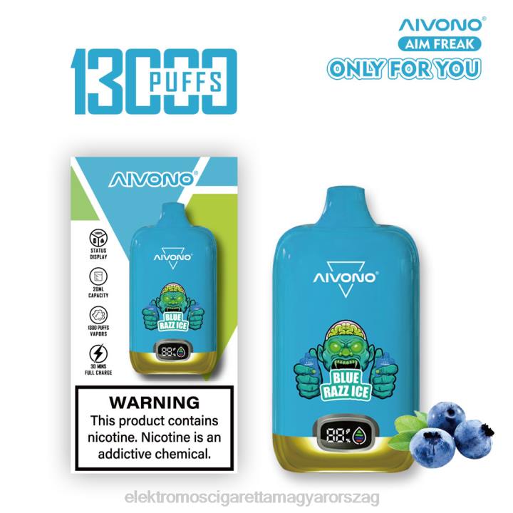 Aivono AIM FREAK 13000 kék razz jég 6F06242 - Elektromos Cigaretta Fajták