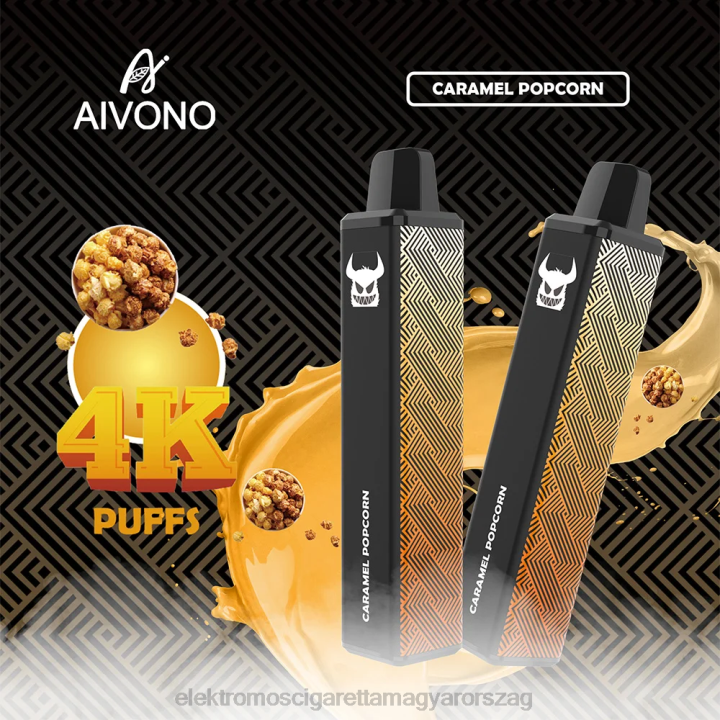 Aivono AIM FREAK 4000 karamell popcorn 6F06261 - Elektromos Cigaretta Töltő