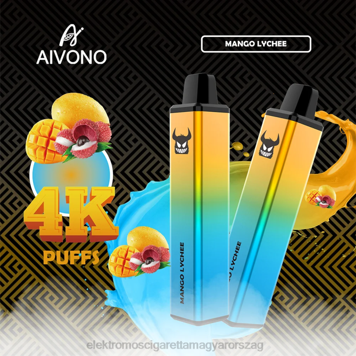Aivono AIM FREAK 4000 mangó licsi 6F06262 - Elektromos Cigaretta Fajták