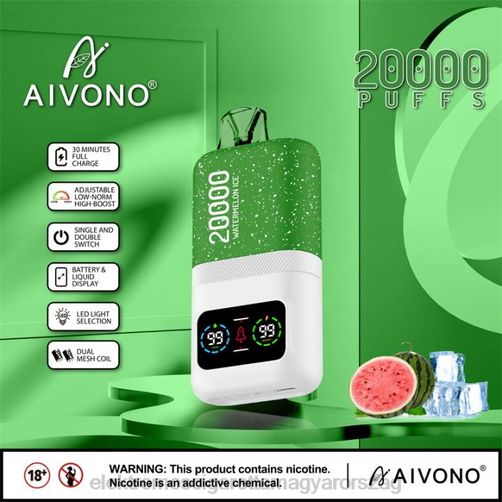 Aivono AIM magic 20000 görögdinnye jég 6F0675 - Elektromos Cigaretta Repülő