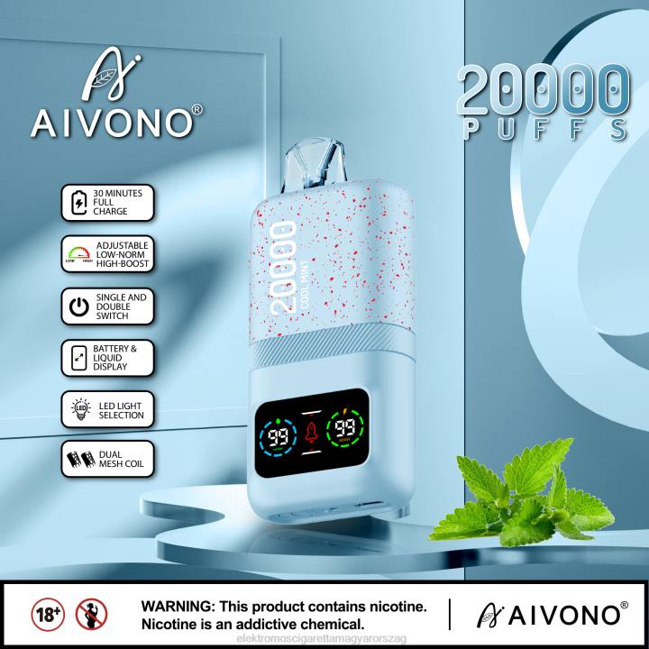 Aivono AIM magic 20000 hűvös menta 6F0684 - Vape Nagykereskedés