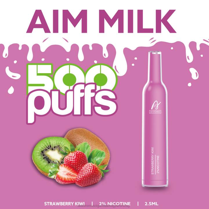 Aivono AIM MILK 500 epres kivi 6F06271 - Elektromos Cigaretta Töltő