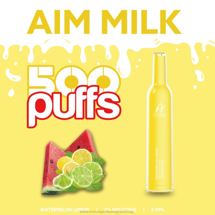 Aivono AIM MILK 500 görögdinnye citrom 6F06270 - Elektromos Cigaretta Töltő Alkatrészek