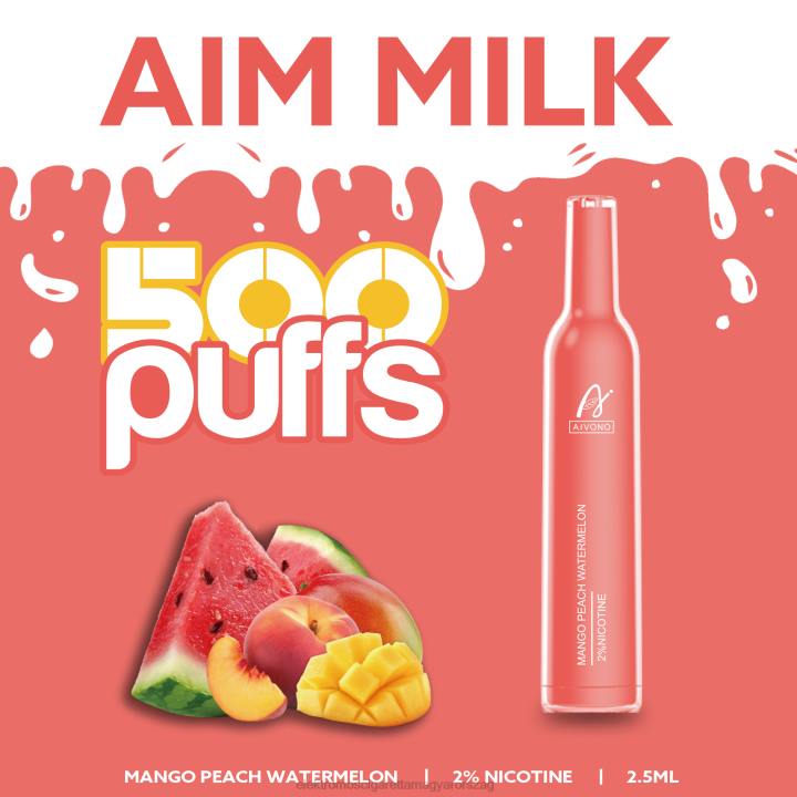 Aivono AIM MILK 500 mangós barack görögdinnye 6F06268 - Elektromos Cigaretta Bolt