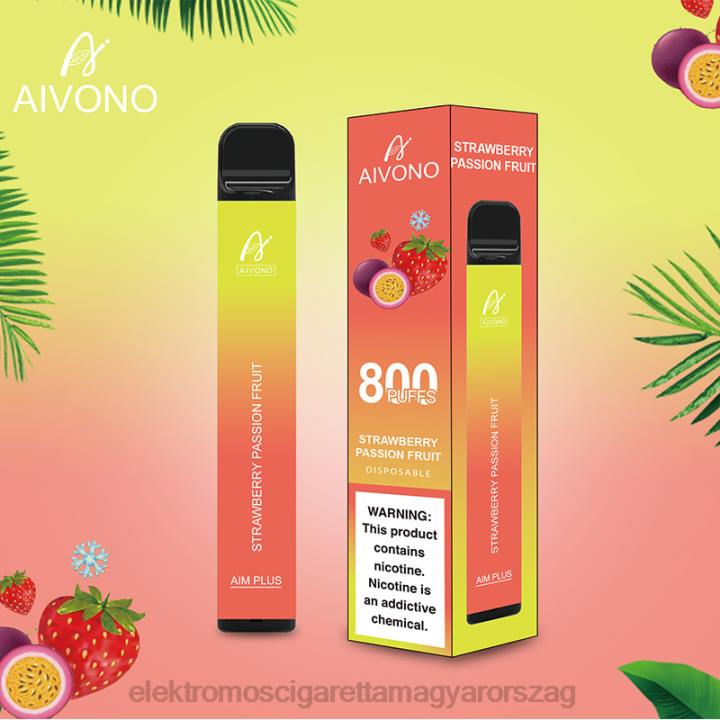 Aivono AIM PLUS 800 eper maracuja 6F06195 - Elektromos Cigaretta Repülő