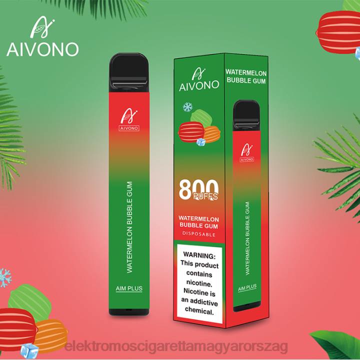 Aivono AIM PLUS 800 görögdinnye rágógumi 6F06198 - Elektromos Cigaretta Bolt