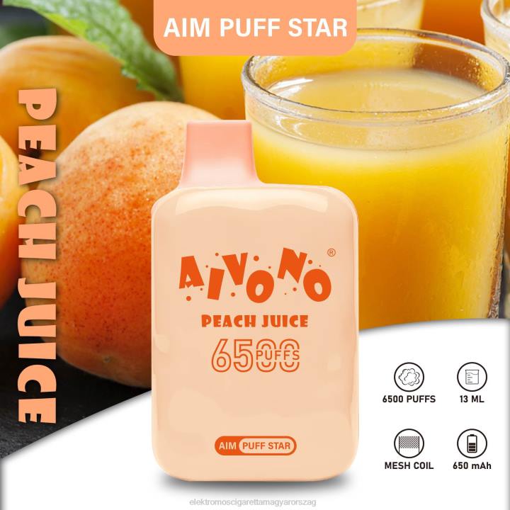 Aivono AIM PUFF STAR 6500 baracklé 6F06289 - Elektromos Cigaretta Töltő Vélemények