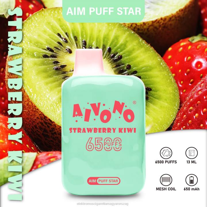 Aivono AIM PUFF STAR 6500 epres kivi 6F06294 - Vape Nagykereskedés