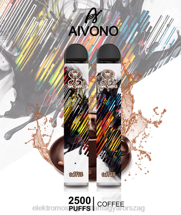Aivono AIM SNAKE 2500 kávé 6F06300 - Elektromos Cigaretta Töltő Alkatrészek