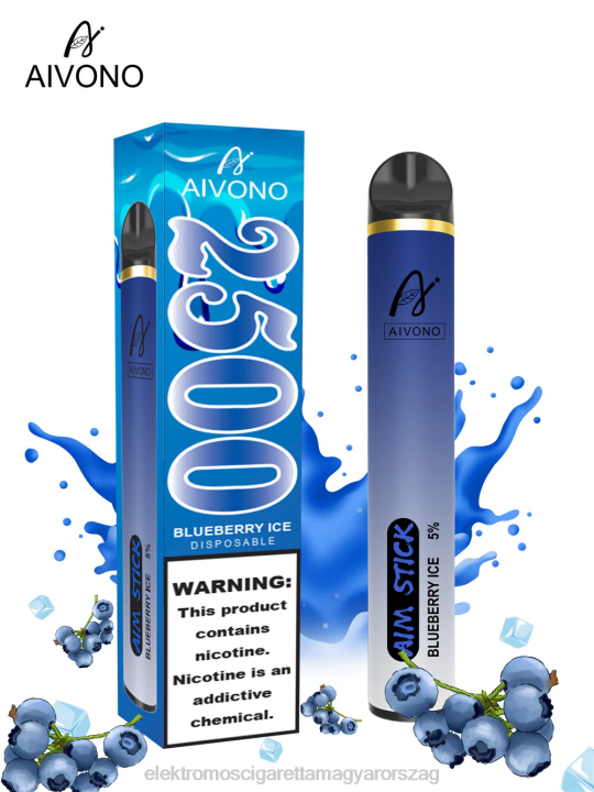 Aivono AIM STICK 2500 áfonyás jég 6F06152 - Elektromos Cigaretta Fajták