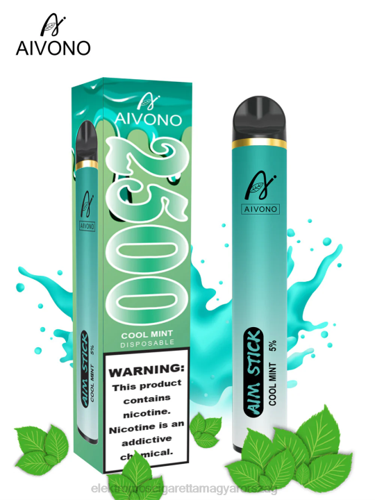 Aivono AIM STICK 2500 hűvös menta 6F06159 - Elektromos Cigaretta Töltő Vélemények