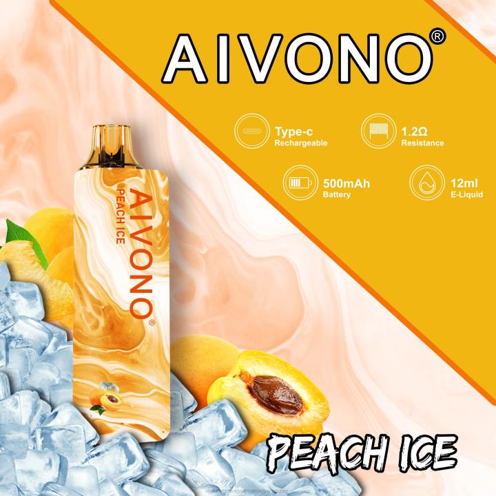 Aivono AIM GUN 7000 barack jég 6F06103 - Elektromos Cigaretta Liquid