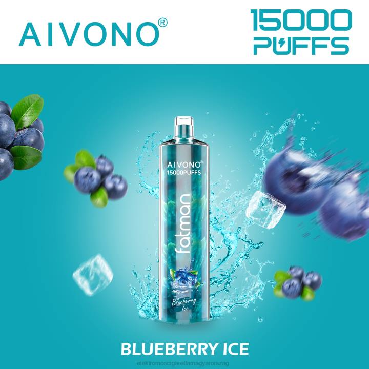 Aivono FATMAN 15000 áfonyás jég 6F0614 - Vape Nagykereskedés