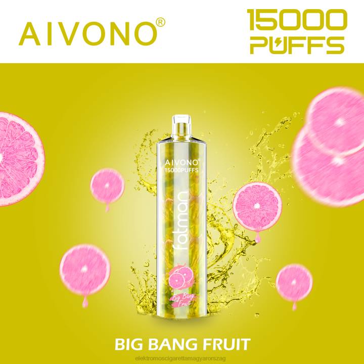 Aivono FATMAN 15000 ősrobbanás gyümölcs 6F0616 - Elektromos Cigaretta Árak