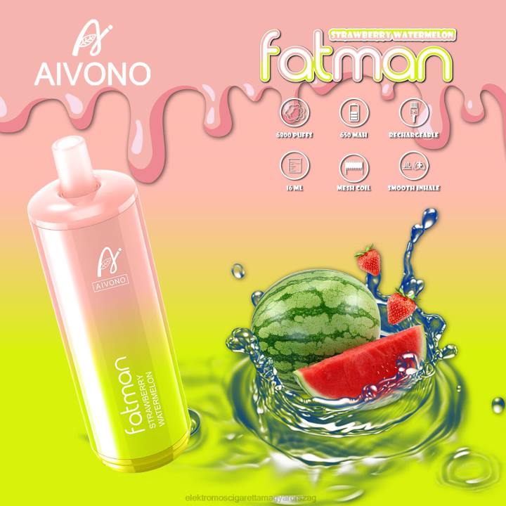Aivono FATMAN 6800 epres görögdinnye 6F0630 - Elektromos Cigaretta Töltő Alkatrészek