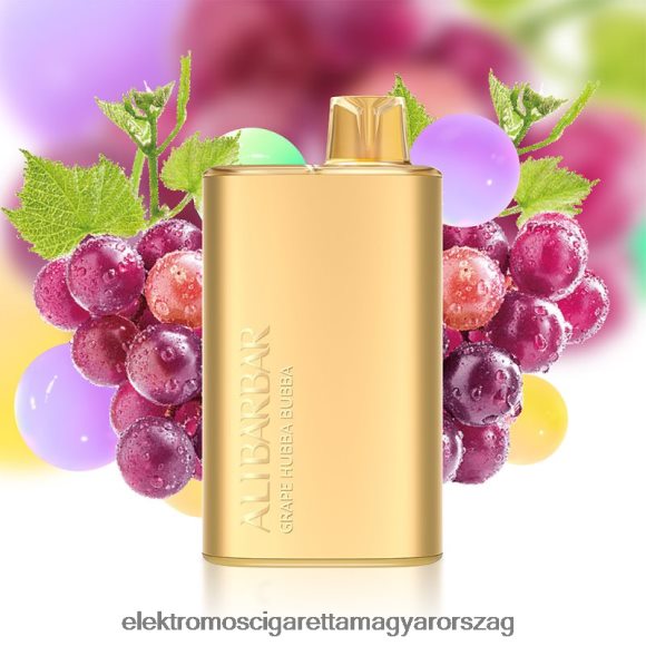 Alibarbar Rich 8000 eldobható vape szőlő hubba bubba Z246606 - Elektromos Cigaretta Árak