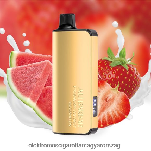 Alibarbar Ingot 20000 eldobható vape epres kókuszos görögdinnye Z2466043 - Elektromos Cigaretta Liquid