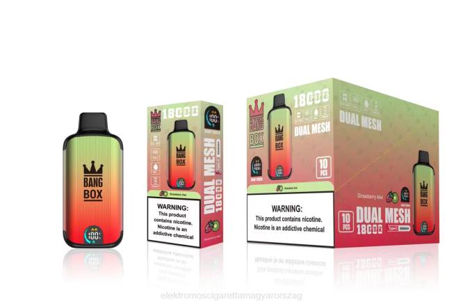 Bang Box 18000 fújás epres kivi 6PF692 - Vape Nagykereskedés