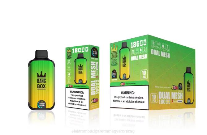 Bang Box 18000 fújás mangós barack görögdinnye 6PF689 - Elektromos Cigaretta Töltő