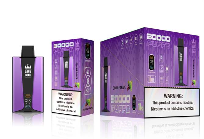 Bang Box 30000 puff okosképernyő dupla szőlő 6PF685 - Elektromos Cigaretta Rendelés