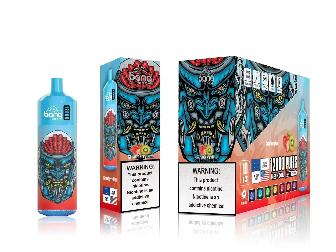 epres kivi LPPNH116 Elektromos Cigaretta Árak - Bang Box 12000 fújás