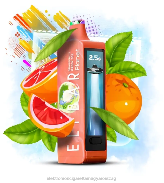 grapefruit zöld tea