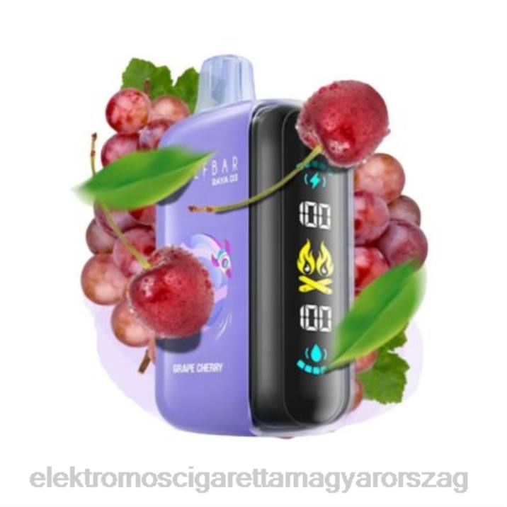 Elektromos Cigaretta Töltő 0RD21 Elf Bar Raya D3 25000 eldobható