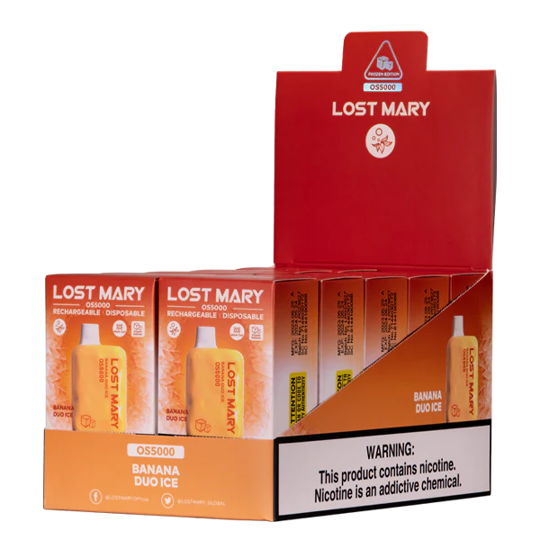 banán duó jég LPPNH107 Elektromos Cigaretta Rendelés - LOST MARY OS5000