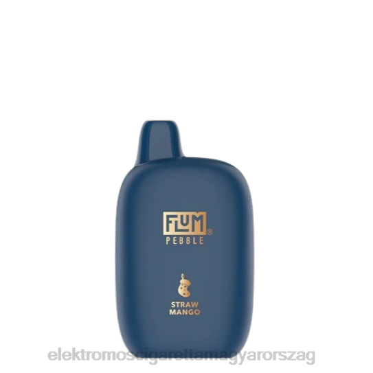 FLUM PEBBLES 6000 puff (karácsonyi kiadás) szalma mangó 8DDRP11 - Elektromos Cigaretta Töltő