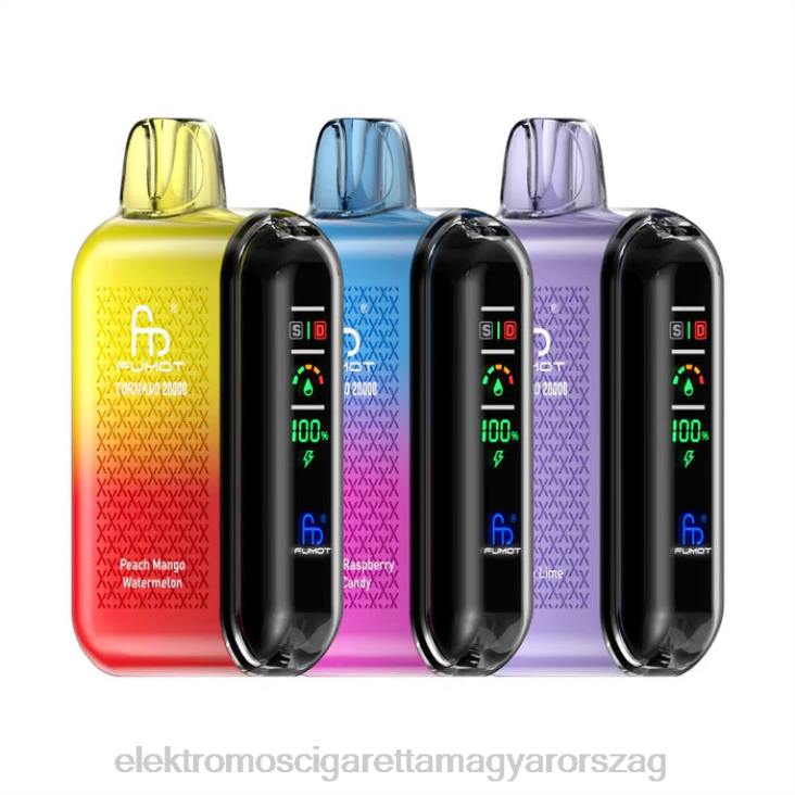 Elektromos Cigaretta Rendelés 644417 Fumot Tornado 20000 eldobható vape kizárólagos