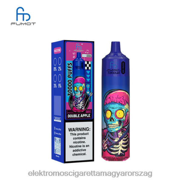 Fumot Tornado 30k zene dupla alma 4HJJV11 - Elektromos Cigaretta Töltő