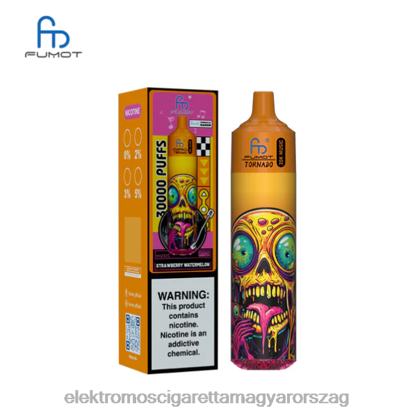 Fumot Tornado 30k zene epres görögdinnye 4HJJV28 - Elektromos Cigaretta Bolt