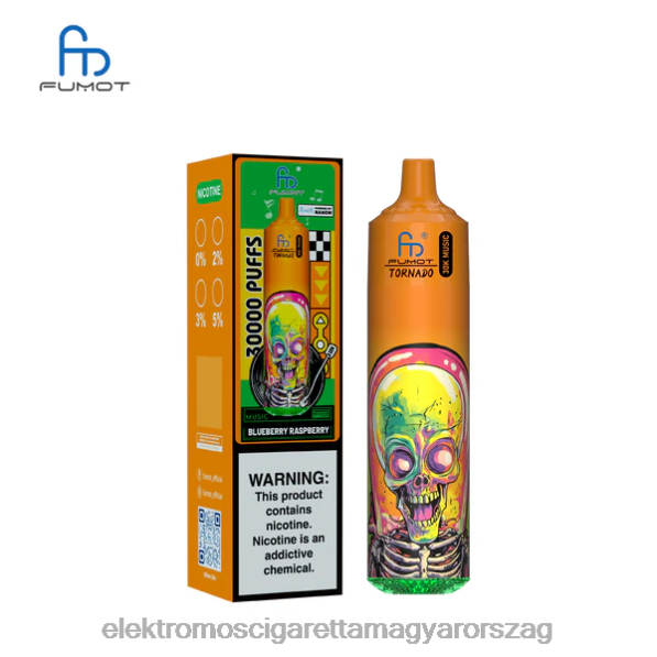 Fumot Tornado 30k zene áfonyás málna 4HJJV5 - Elektromos Cigaretta Repülő