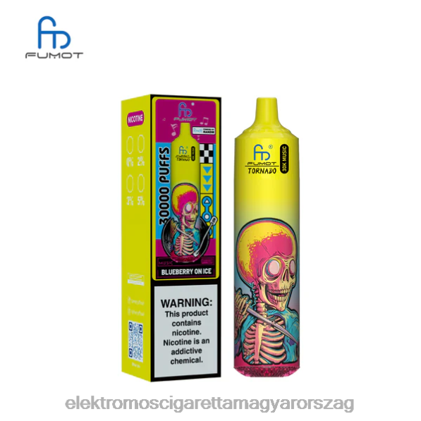 Fumot Tornado 30k zene áfonya jégen 4HJJV4 - Vape Nagykereskedés