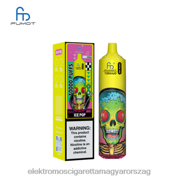 Fumot Tornado 30k zene jégpofa 4HJJV15 - Elektromos Cigaretta Repülő