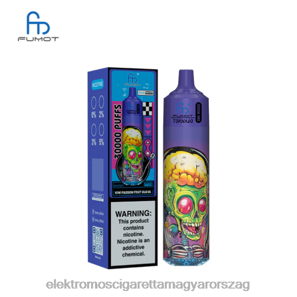 Fumot Tornado 30k zene kivi maracuja guava 4HJJV14 - Vape Nagykereskedés