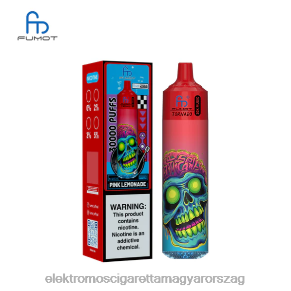 Fumot Tornado 30k zene rózsaszín limonádé 4HJJV23 - Elektromos Cigaretta Liquid