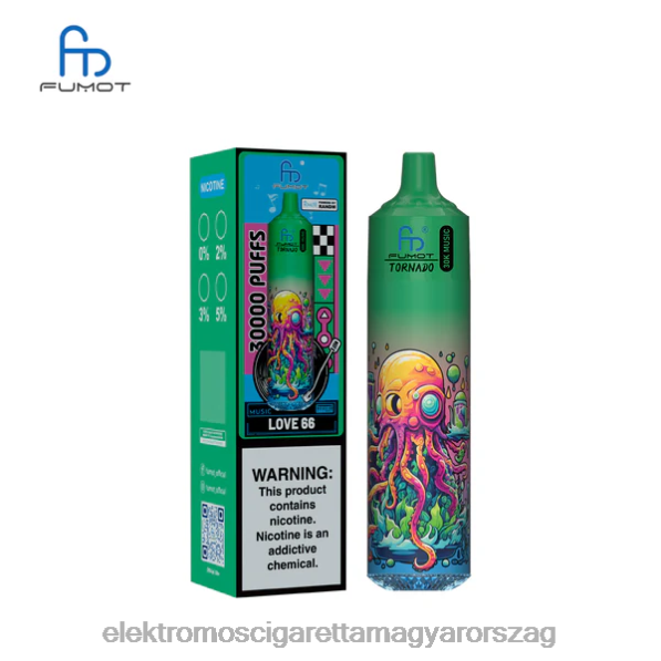 Fumot Tornado 30k zene szerelem 66 4HJJV16 - Elektromos Cigaretta Árak