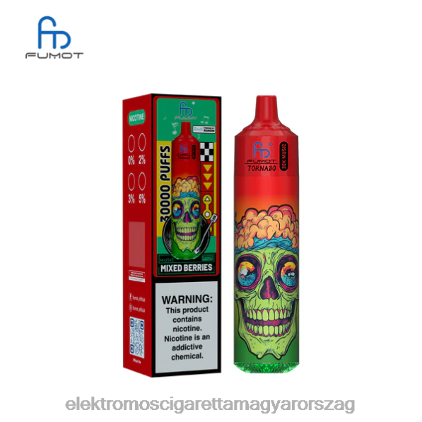 Fumot Tornado 30k zene vegyes bogyók 4HJJV18 - Elektromos Cigaretta Bolt