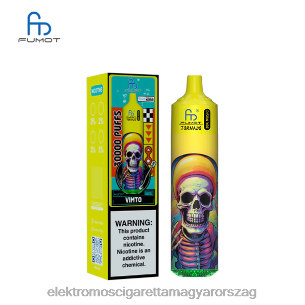 Fumot Tornado 30k zene vimto 4HJJV30 - Elektromos Cigaretta Töltő Alkatrészek