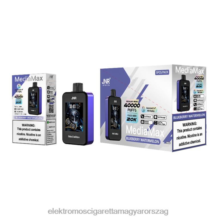JNR MediaMax 40k puff áfonyás görögdinnye 6624812 | Elektromos Cigaretta Fajták