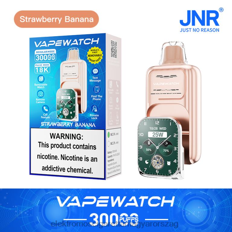JNR vape óra eper banán 662487 | Elektromos Cigaretta Rendelés