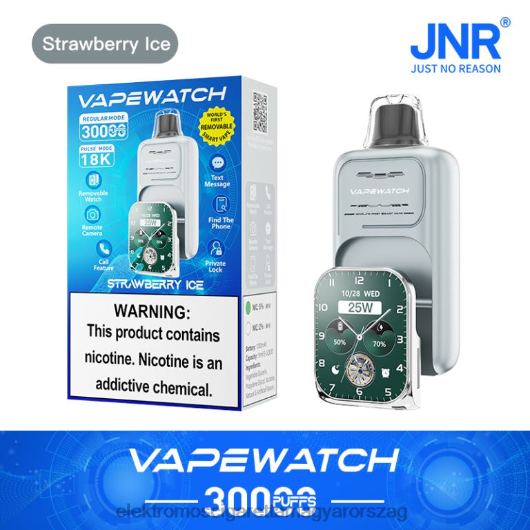 JNR vape óra eper jég 6624810 | Elektromos Cigaretta Töltő Alkatrészek